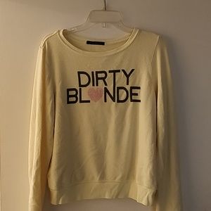 Wildfox "Dirty Bl❤️nde" Sweatshirt